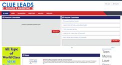 Desktop Screenshot of clueleads.com