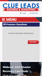 Mobile Screenshot of clueleads.com